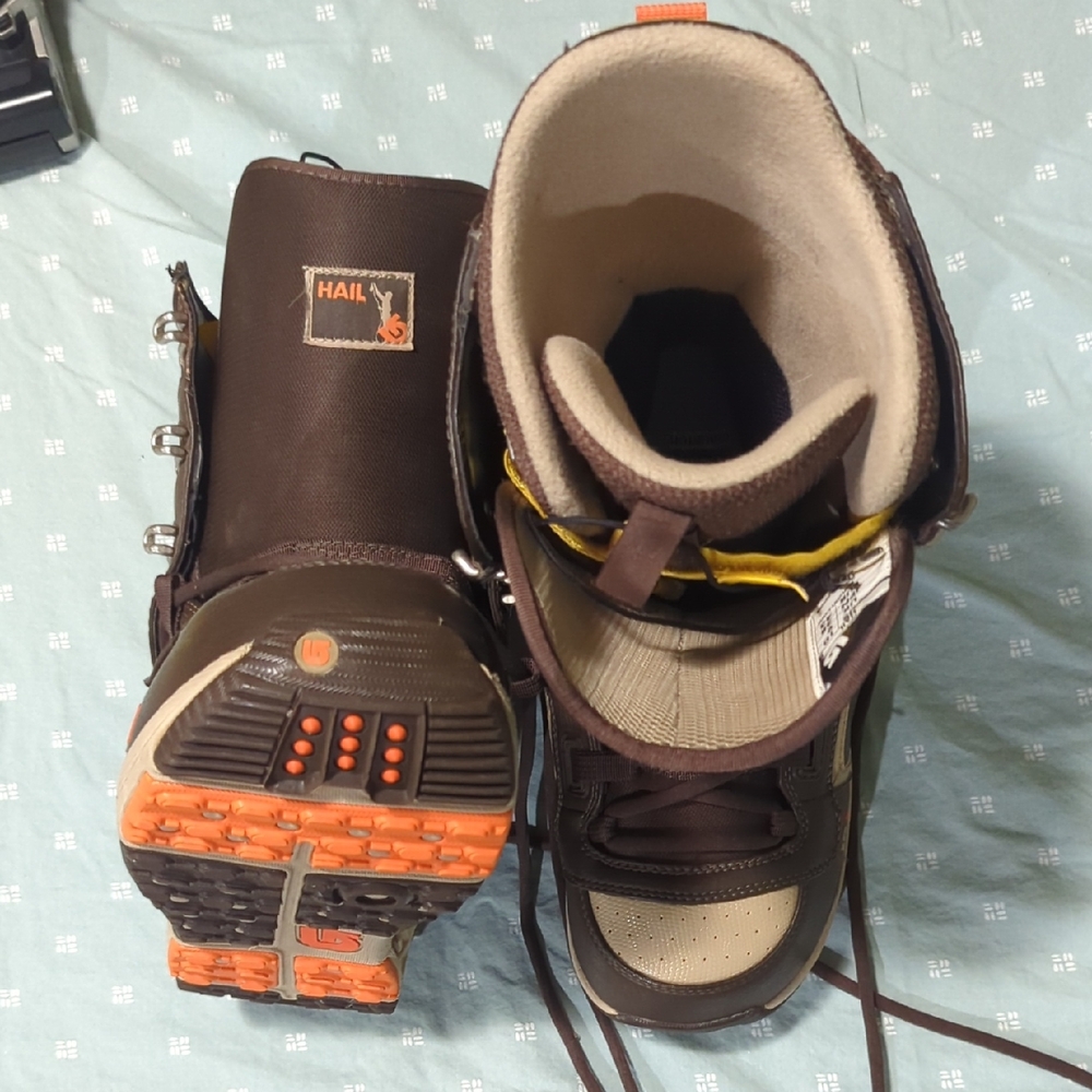 Burton Hail snowboarding boots mens aize 10